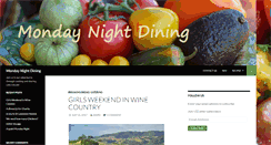 Desktop Screenshot of mondaynightdining.com